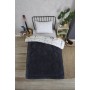 ETE HOMETEX TEK KİŞİLİK LÜX WELSOFT YORGAN ASTRONOT ANTRASİT 155X215CM 8696474231858